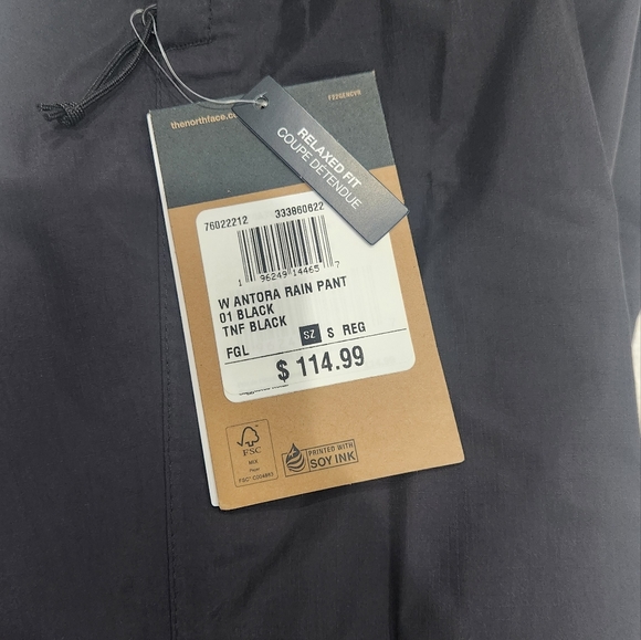 Mens The North Face Rain Pant Small - Picture 2 of 4